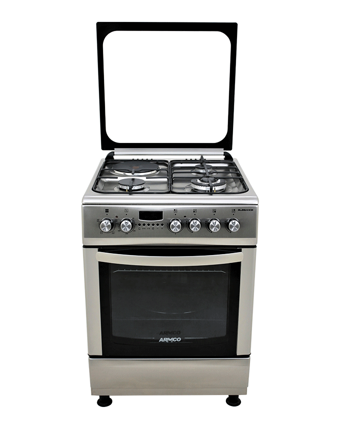 GC-F8431GX(SS) - 3Gas, 1 Electric, 50X50 Table Top Gas Cooker, Stainle –  Armco Kenya Ltd