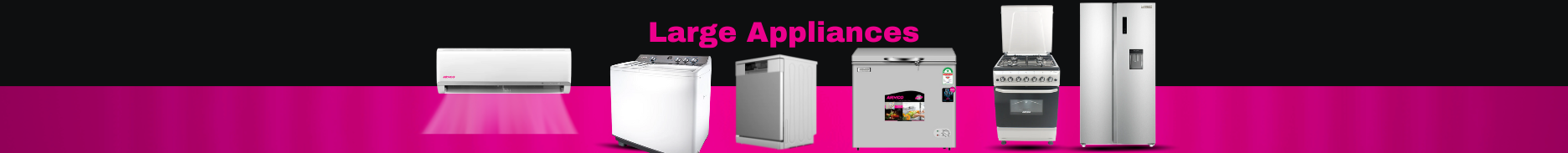 Armco Large appliances.