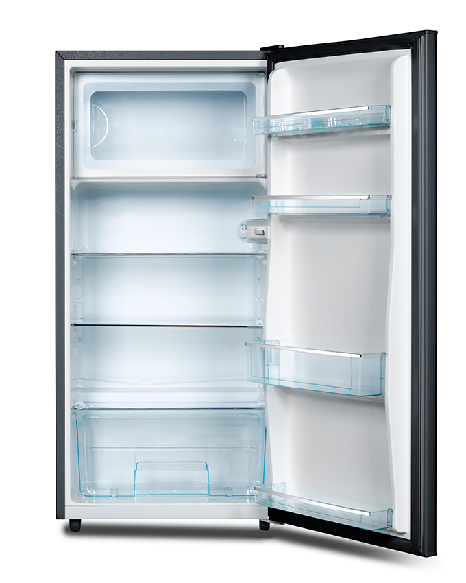 ARF-206G(DS) - Refrigerator (8.0Cu.ft.g) 165L, 1 door, Tempered Glass Shelves, Cool Pack