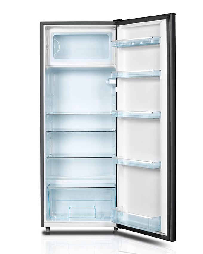 ARF-286G(DS) - Refrigerator (10.0Cu.ft.g) 235L, 1 door, Tempered Glass Shelves, Cool Pack