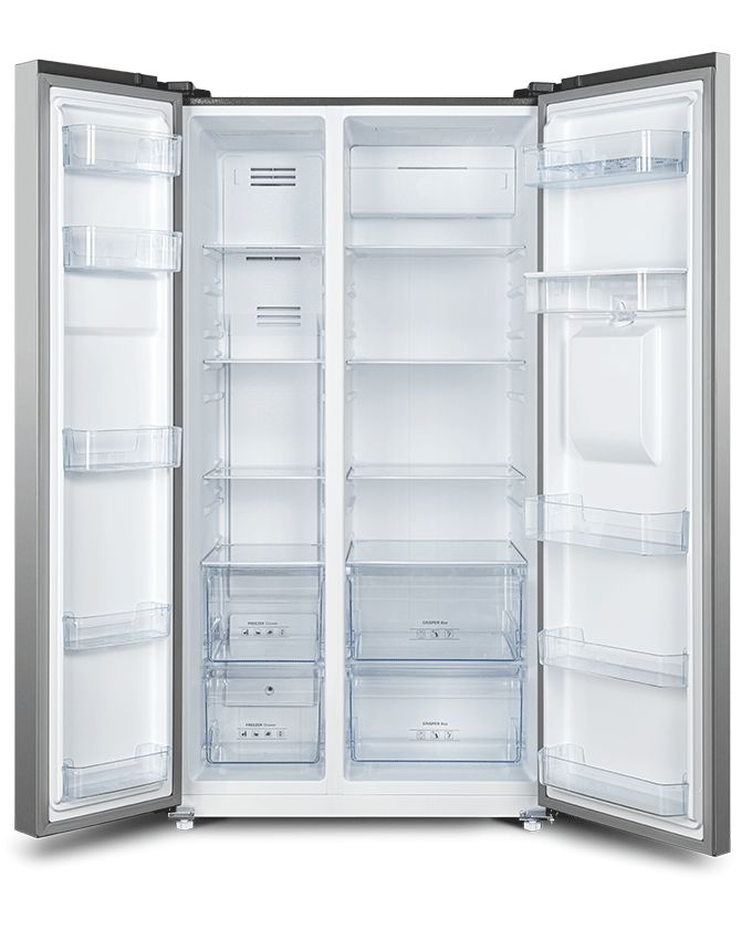 ARMCO ARF-NF758-SBS(DS) - 562L Side by Side Refrigerator (362L Fridge/200L Freezer).