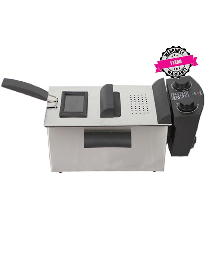 Armco 3.5L Stainless Steel Deep Fryer, with window, timer, Thermostat, 2100W