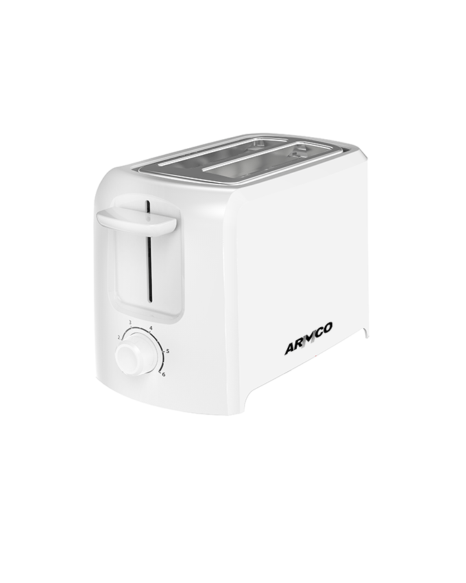ARMCO APT-2B530B(WW) - 2 Slice Pop-Up Toaster, 750W, White.