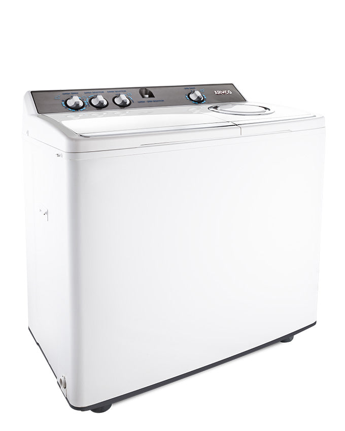 ARMCO AWM-TT1105P - 10.5 Kg Twin Tub Washing Machine - White