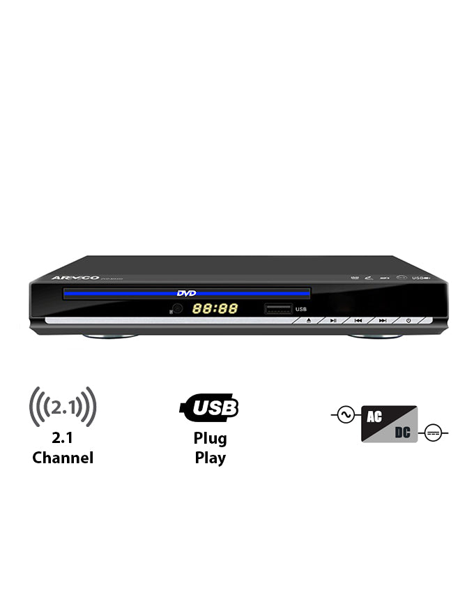 ARMCO DVD-MX455 - 2.1 Channel DVD Player