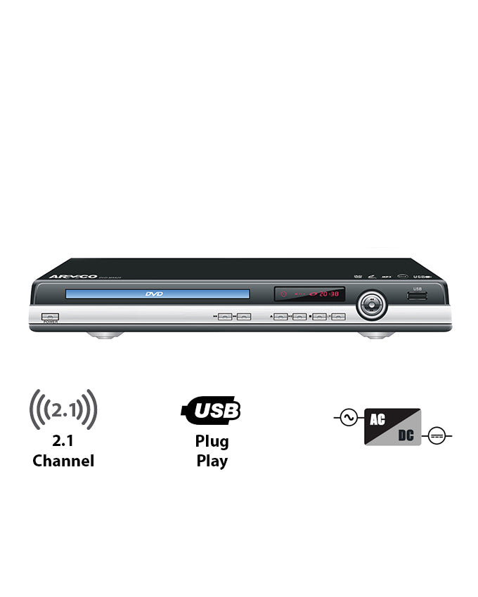 DVD-MX625 - 2.1 Channel DVD Player.