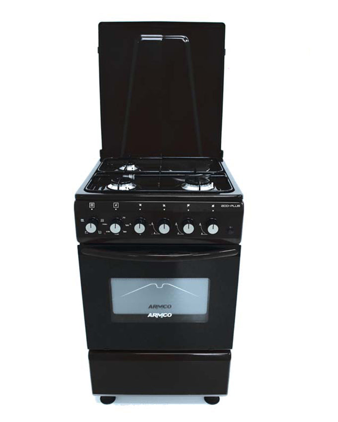ARMCO GC-F5531PX(BK) - 3 Gas, 1 Electric, 50x50 Gas Cooker.