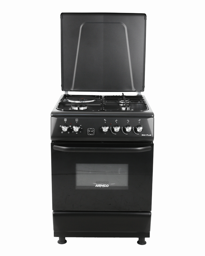 ARMCO GC-F6631PX(BK) - 3 Gas, 1 Electric, 60x60 Gas Cooker.